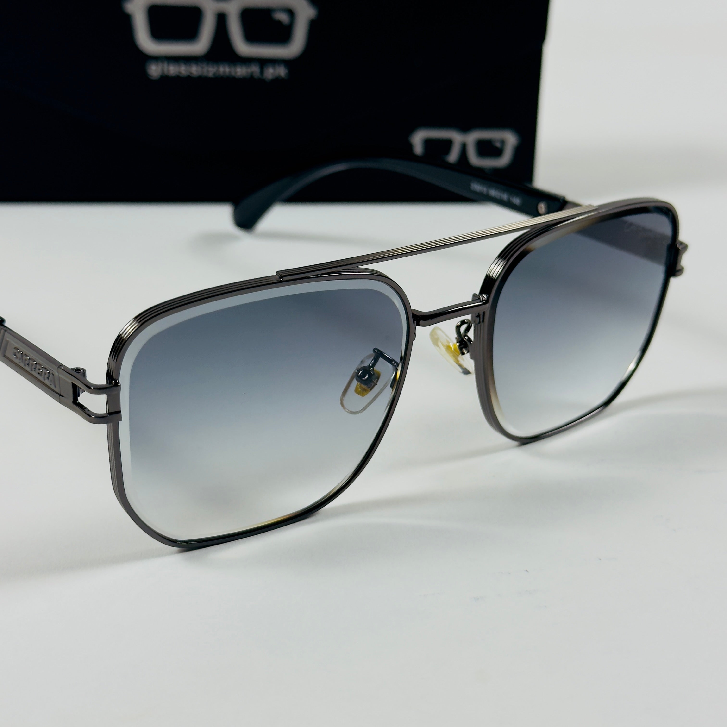 Carrera – 23013 – 58 – Grey Blue Gradient – Metal – Sunglasses – Unisex