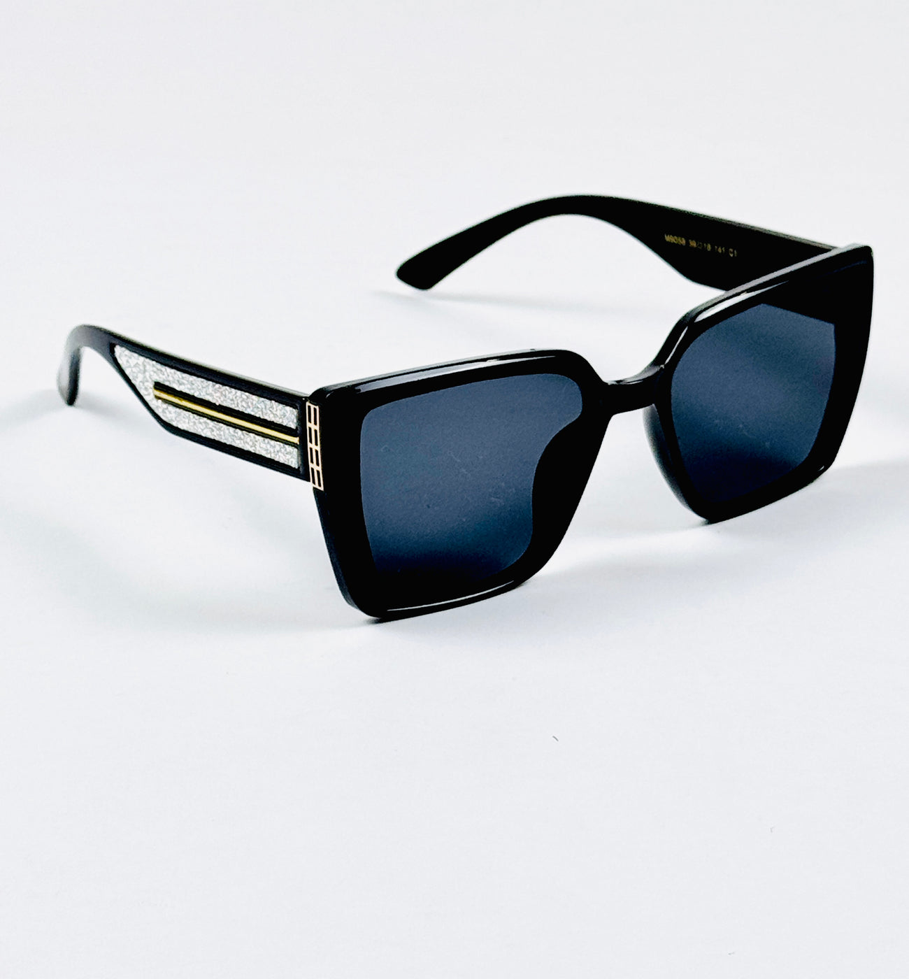 Dior - 9058 – 59 – Black – Acetate – Sunglasses – Ladies