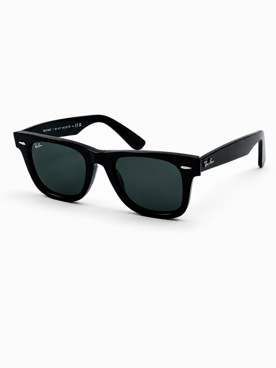 RayBan – 2140 – 50 – Black –  Acetate- Sunglasses – Unisex - Premium