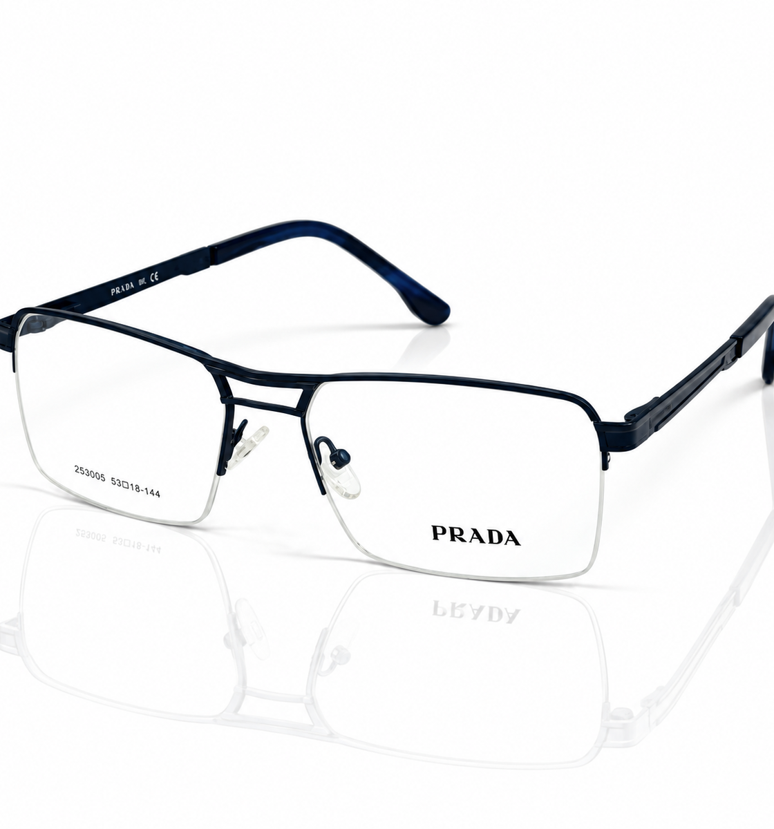 Prada – 253005 – 53 - Blue – Metal – Optics - Unisex