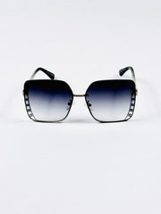 Chanel – 2204 – 56 – Black Gradient – Metal – Sunglasses – Ladies