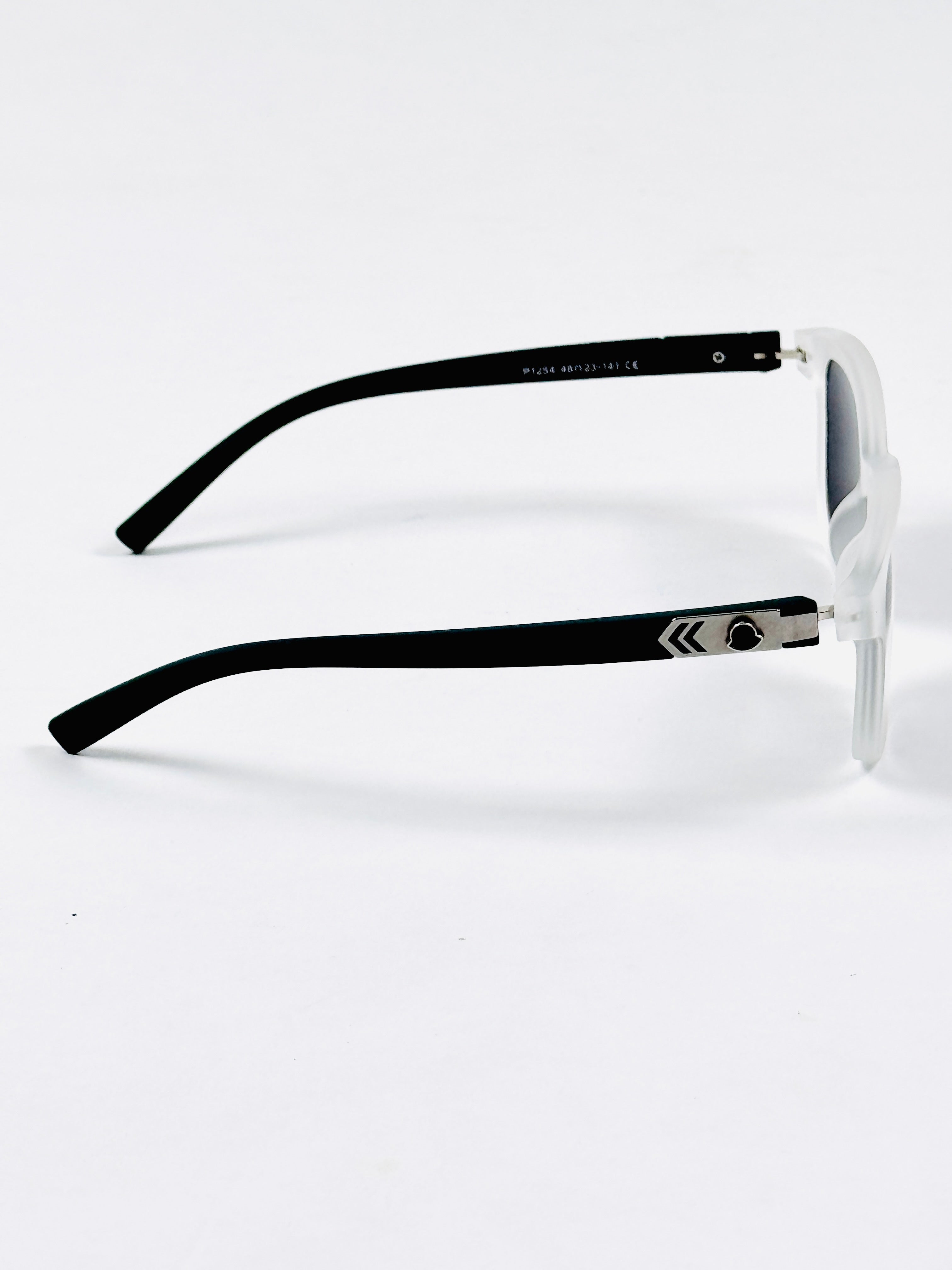 Versace - P1254 – 48 – Transparent Black – Acetate – Sunglasses – Unisex