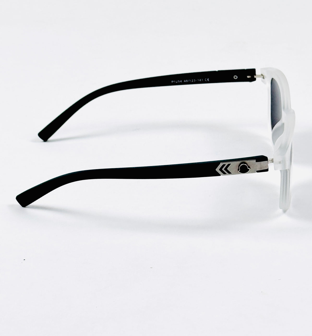 Versace - P1254 – 48 – Transparent Black – Acetate – Sunglasses – Unisex