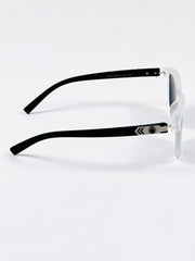 Versace - P1254 – 48 – Transparent Black – Acetate – Sunglasses – Unisex