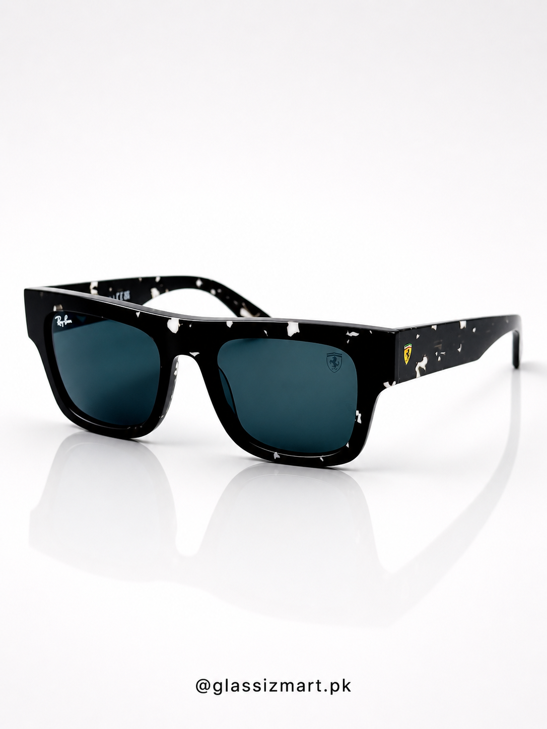 RayBan – 2217 – 53 – Textured –  Acetate - Sunglasses – Unisex - Premium