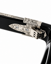 Jacques Marie Mage – STERETT – 52 – Black – Acetate – Sunglasses – Unisex - Premium