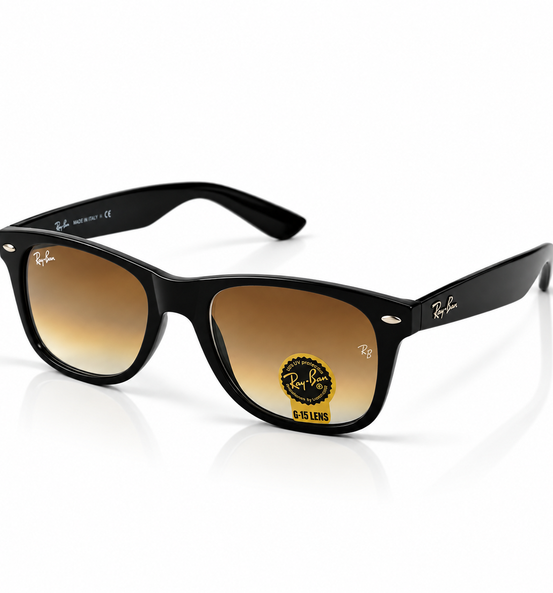RayBan – 4202 – 51 – Black Brown –  Acetate- Sunglasses – Unisex