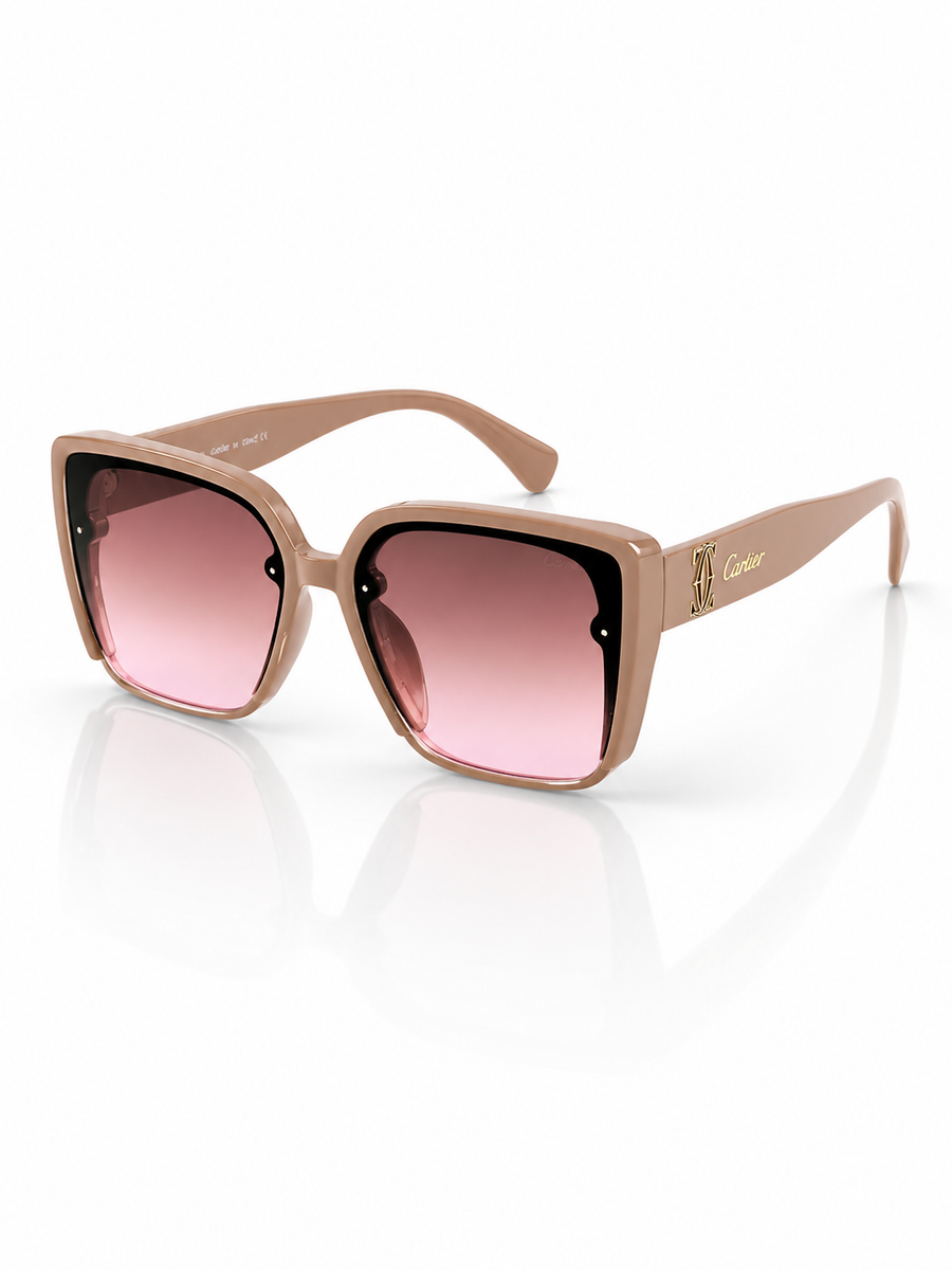 Chanel - 6262 – 58 – Pink – Acetate – Sunglasses – Ladies