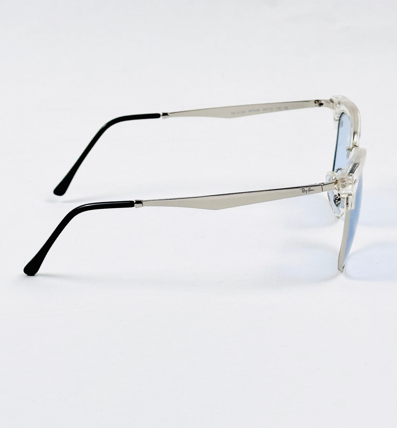 RayBan – 4418 – 56 – Silver Blue –  Metal - Sunglasses – Unisex - Premium