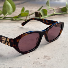 Miu Miu – A03 - 52 – Tortoise Purple – Acetate - Sunglasses – Ladies - Premium