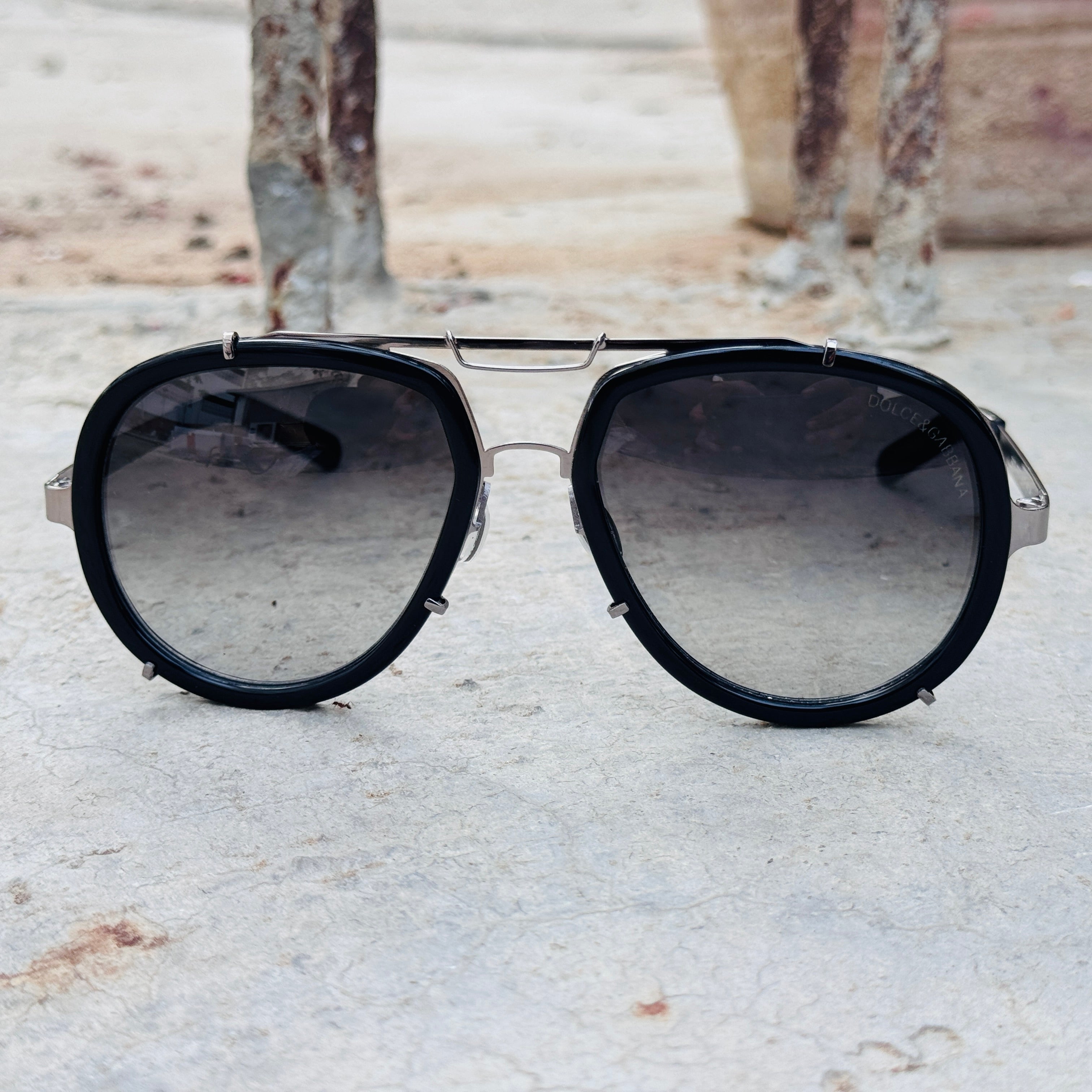 Dolce & Gabbana – 2132 – 59 – Black Gradient – Metal – Sunglasses – Unisex - Premium