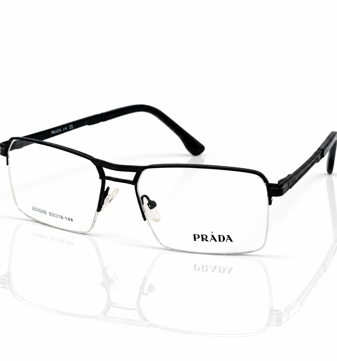 Prada – 253005 – 53 - Black – Metal – Optics - Unisex