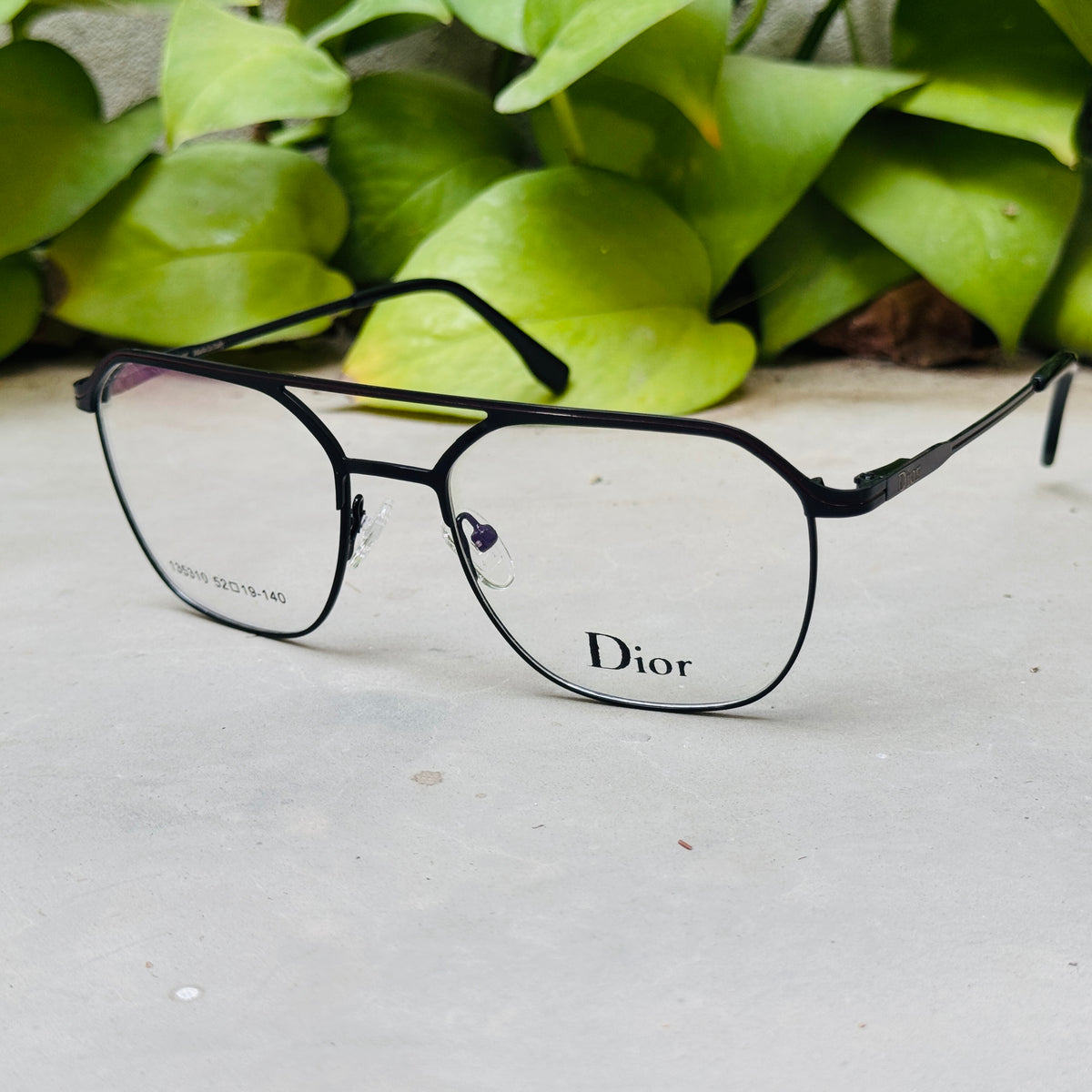 Dior – 135310 – 52 – Black –  Metal - Optics – Unisex
