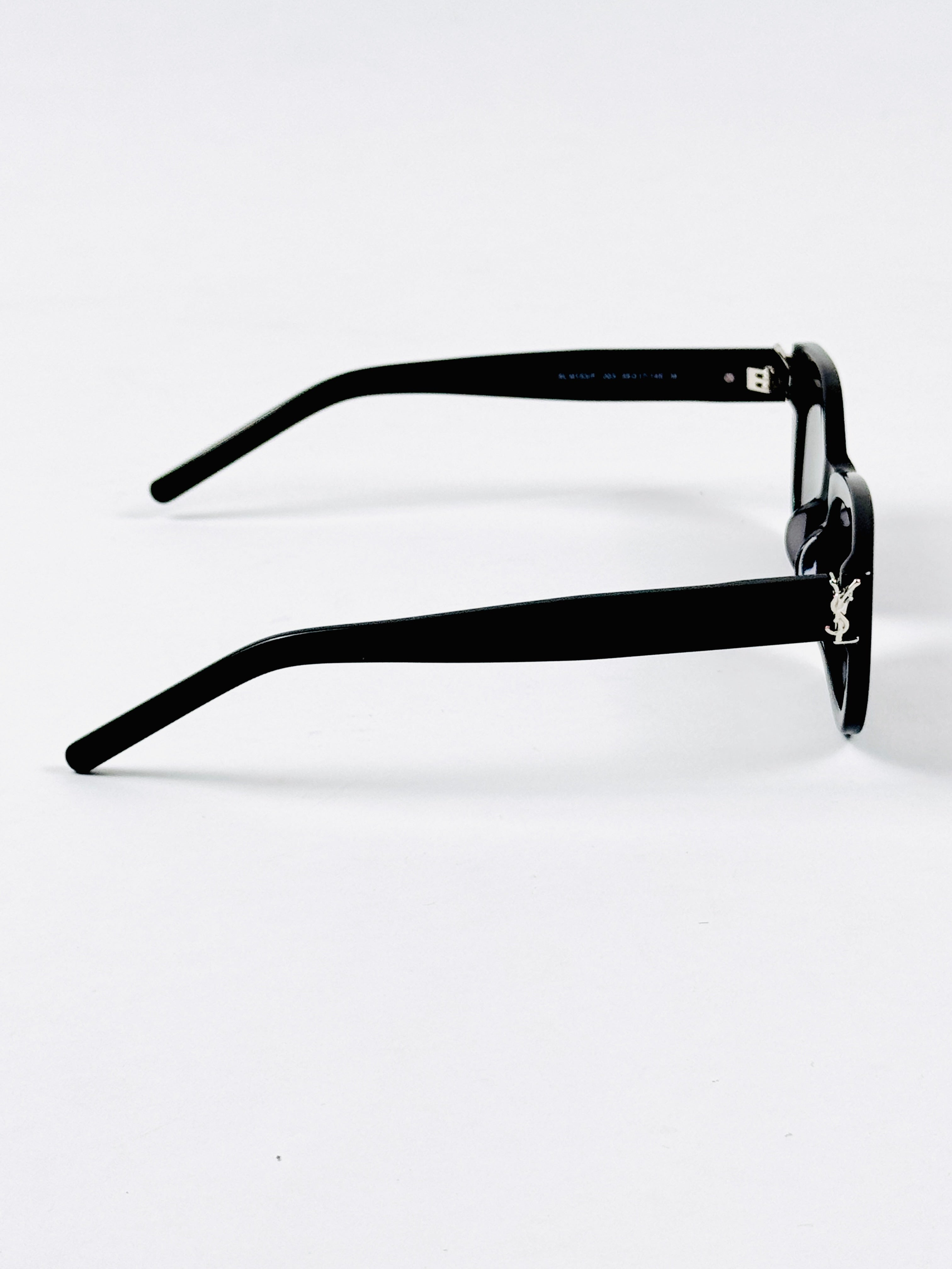 Ysl – 94 - M153 – Silver Black – Acetate - Sunglasses – Ladies - Premium