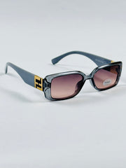 Fendi - 2301 – 55 – Grey – Acetate – Sunglasses – Ladies