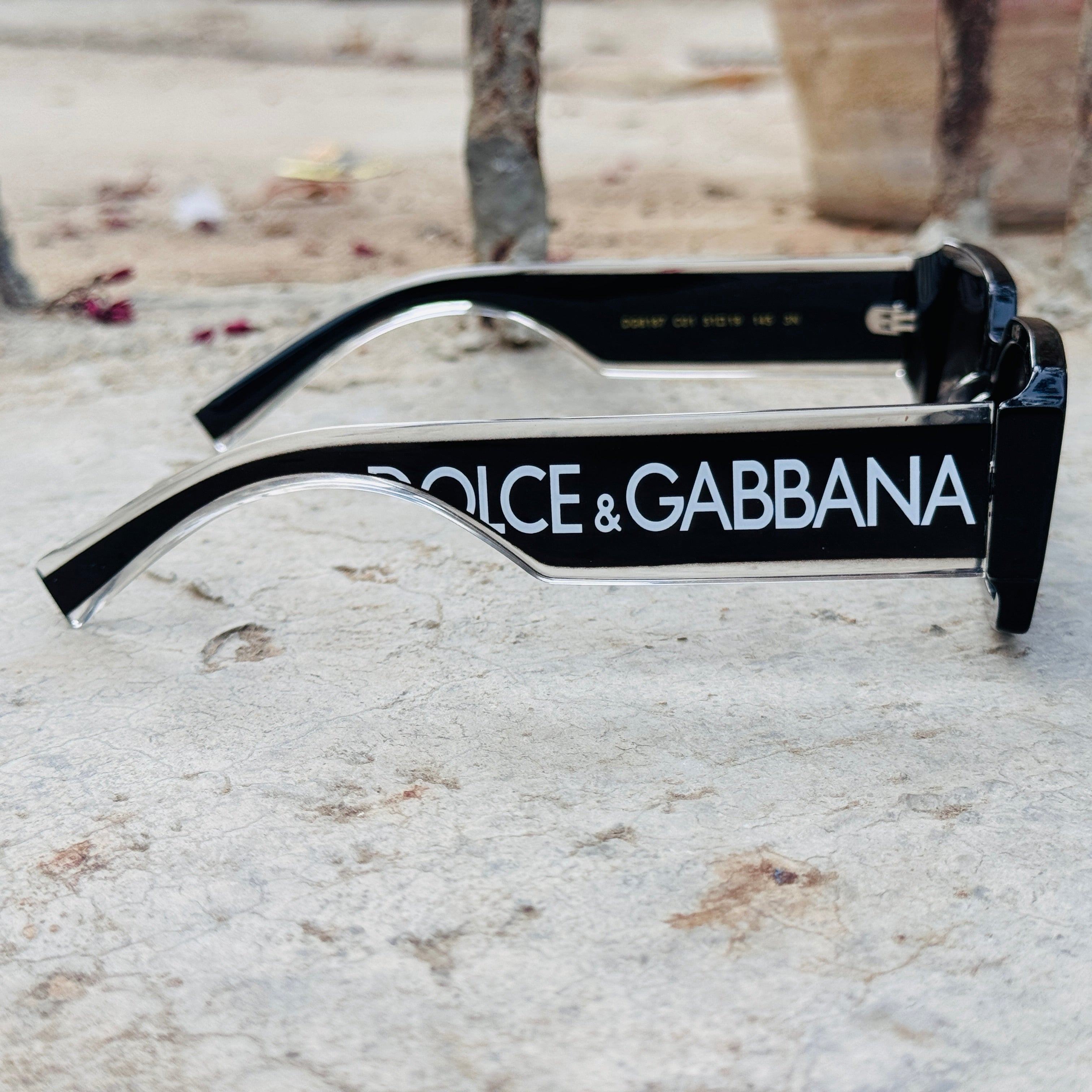 Dolce & Gabbana – 6187 - 56 – Black - Acetate - Sunglasses – Unisex - Premium