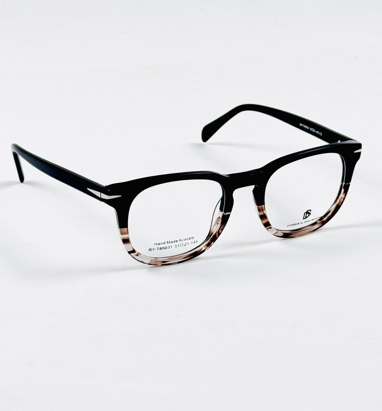 David Beckham –  51 – Black Textured - Acetate - Optics – Unisex - Premium