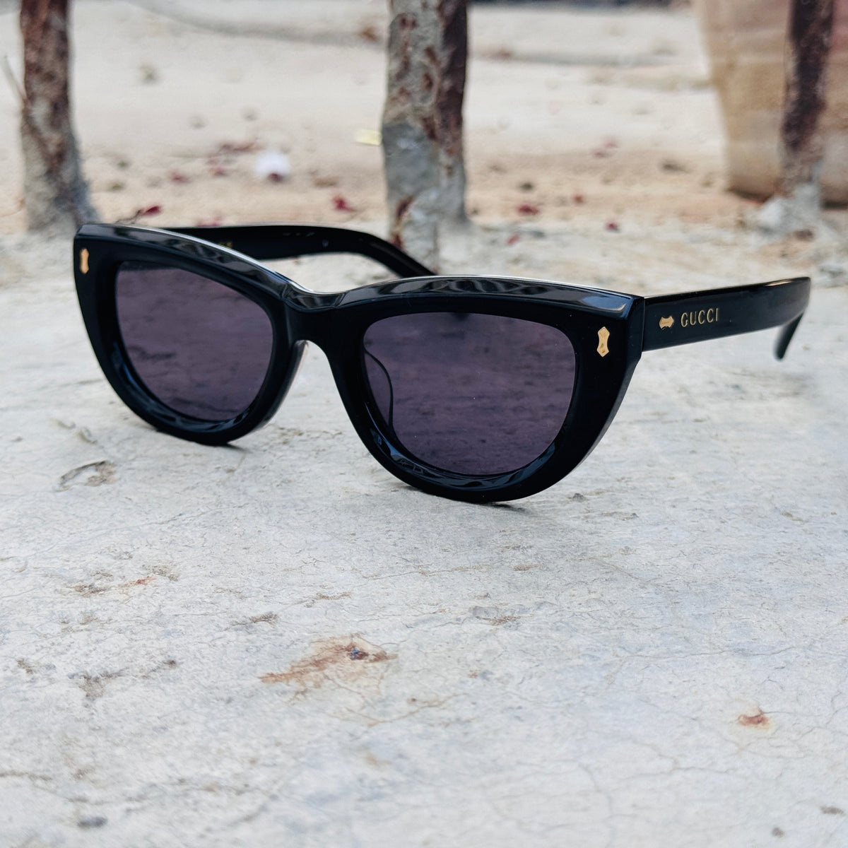 Gucci – 1521 - 51 – Black - Acetate - Sunglasses – Unisex - Premium