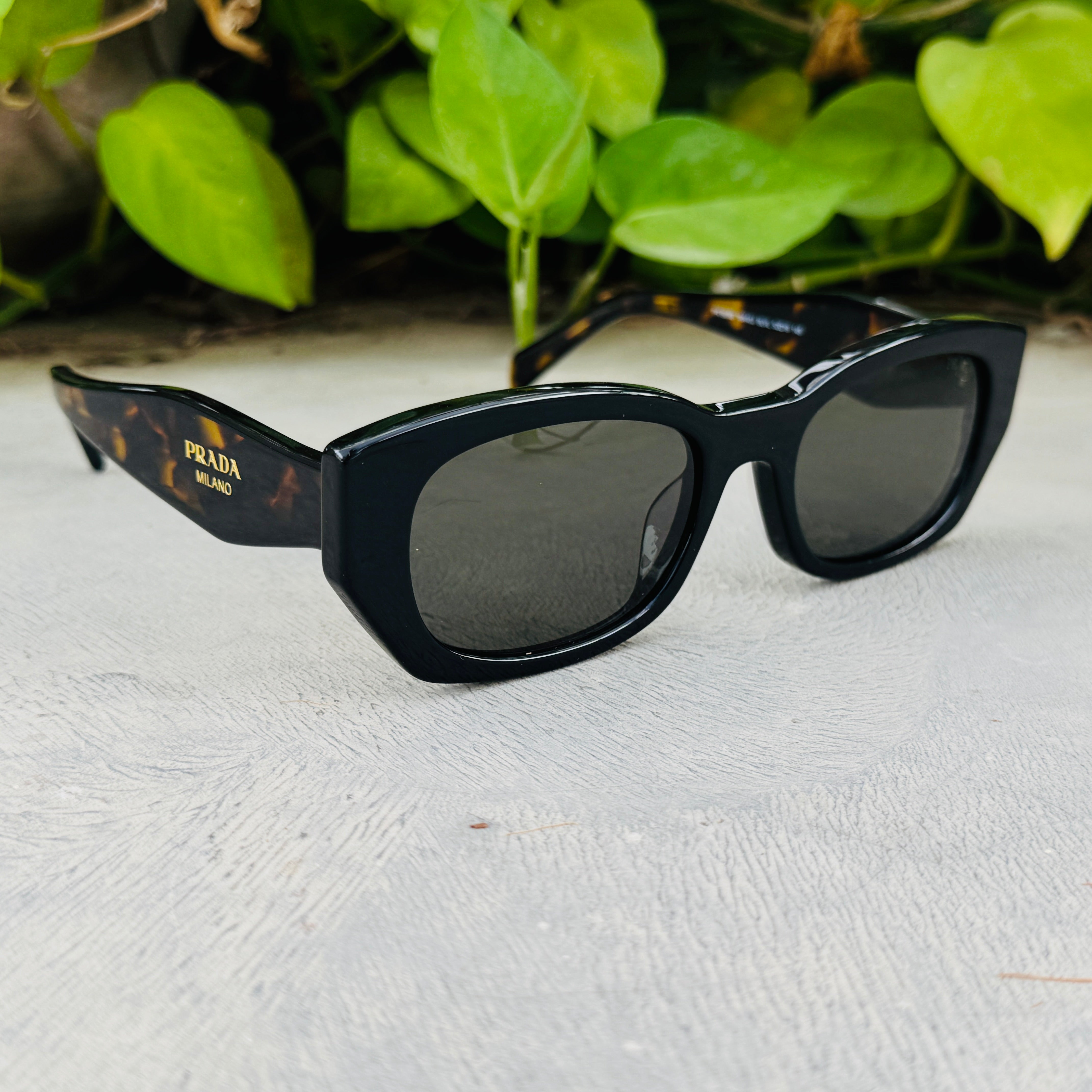 Prada – B05S - 52 – Tortoise Green – Acetate - Sunglasses – Unisex - Premium