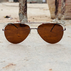 Cartier – 301612 - 60 –  Brown - Metal - Sunglasses – Unisex - Premium