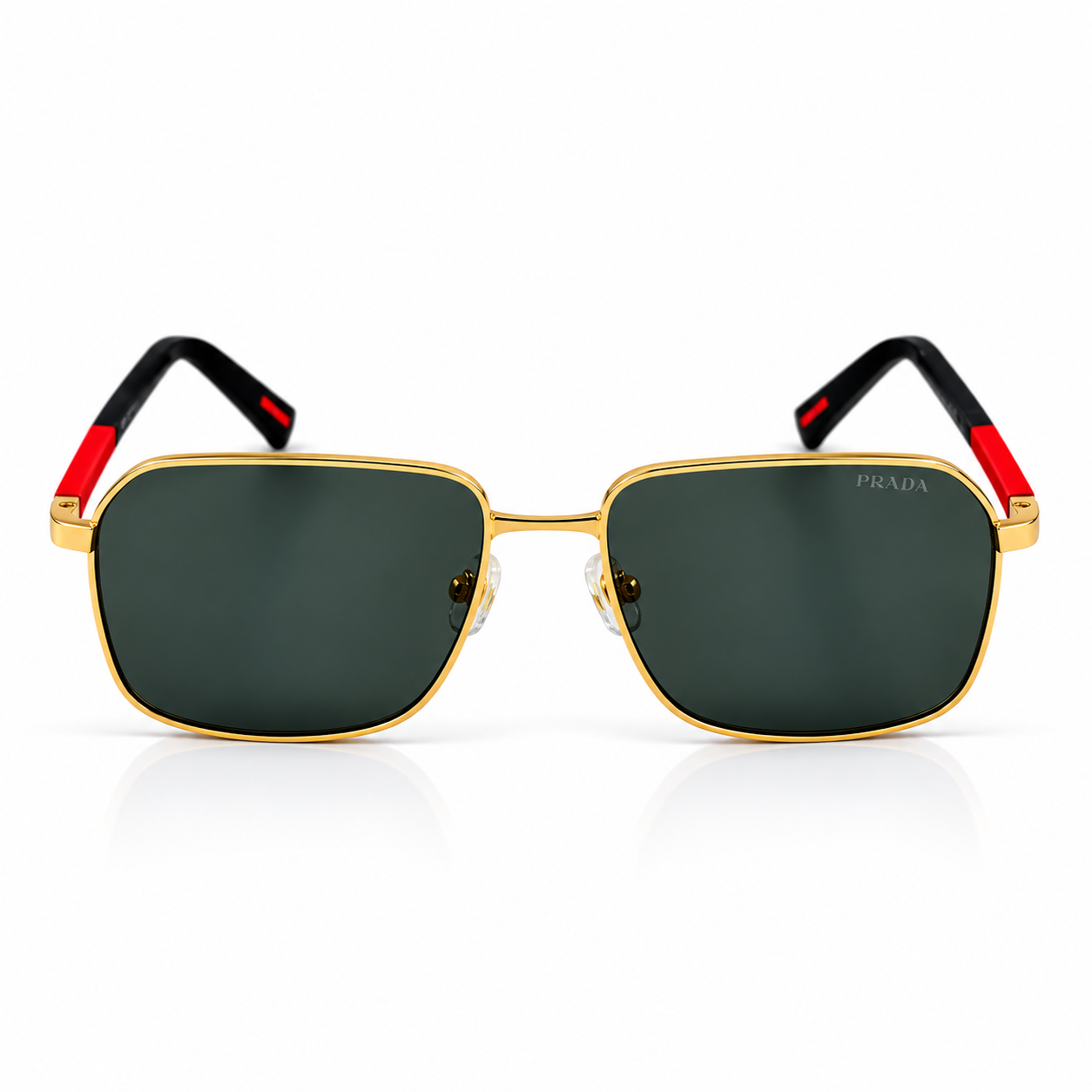 Prada – PSA51 - 57 – Golden Black – Metal - Sunglasses – Unisex - Premium