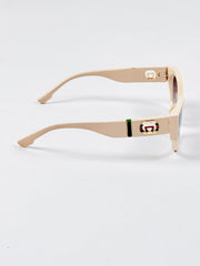 Gucci- 3362 – 62 – White Black Gradient – Acetate – Sunglasses – Ladies