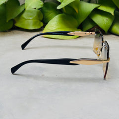 Prada – 3086 – 62 – Golden Multi – Metal - Sunglasses – Rimless - Unisex