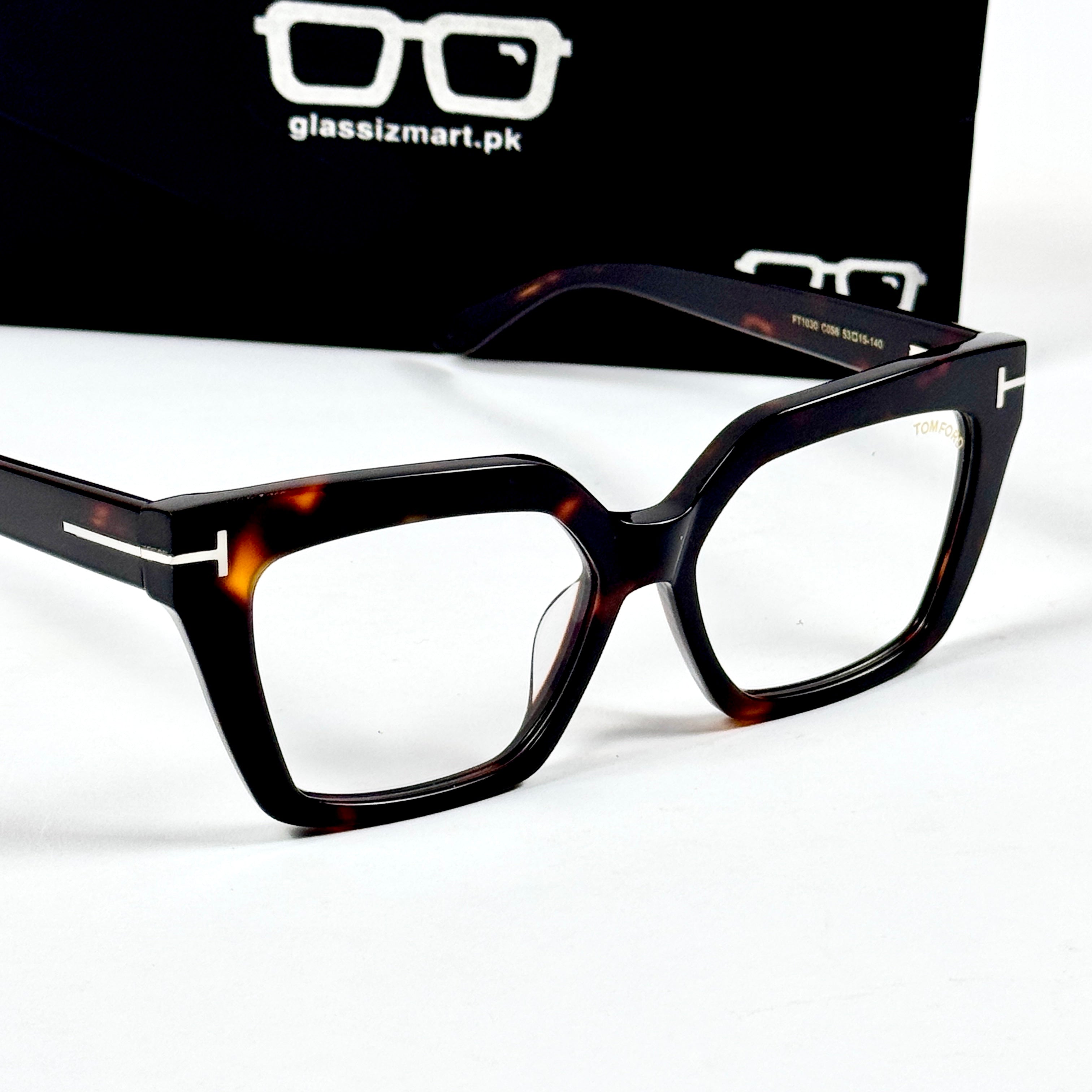 Tom Ford – 1030 – 53 – Tortoise –  Acetate - Optics – Unisex - Premium