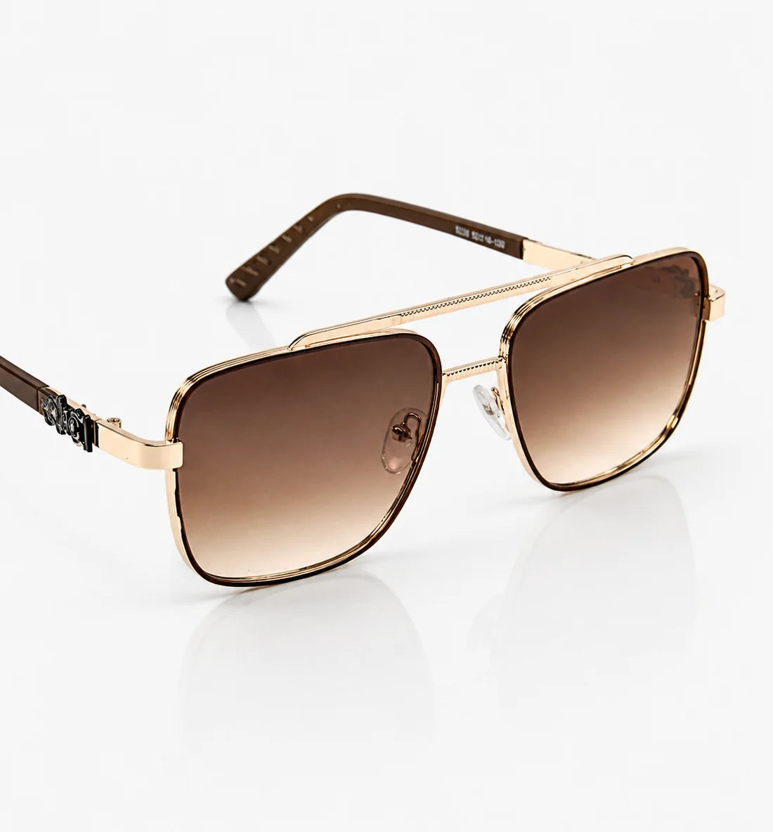 Cartier – 5036 - 52 – Golden Brown – Metal - Sunglasses – Unisex