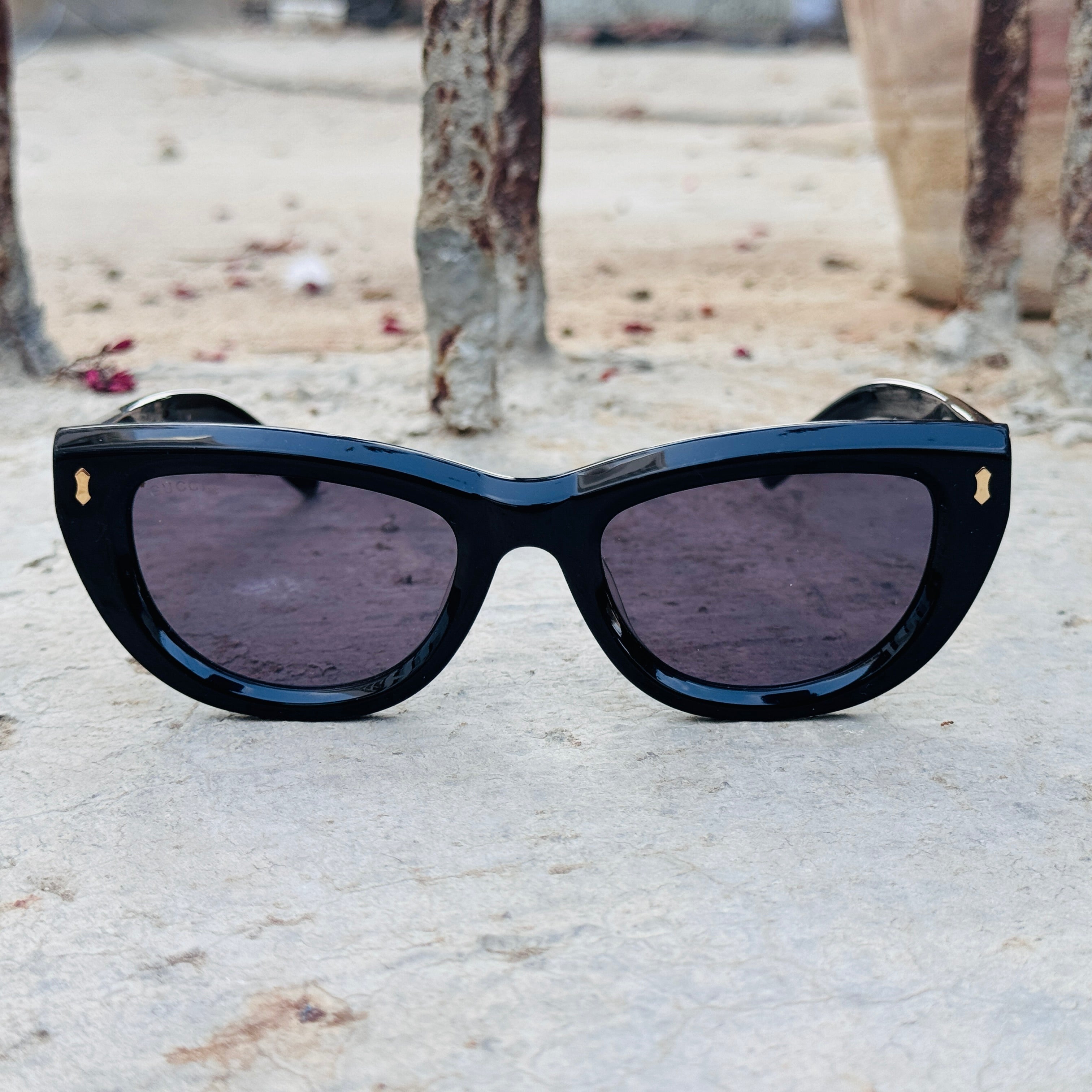 Gucci – 1521 - 51 – Black - Acetate - Sunglasses – Unisex - Premium