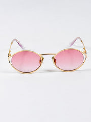 Miu Miu – SU52y - 55 – Golden Pink – Metal - Sunglasses – Ladies - Premium