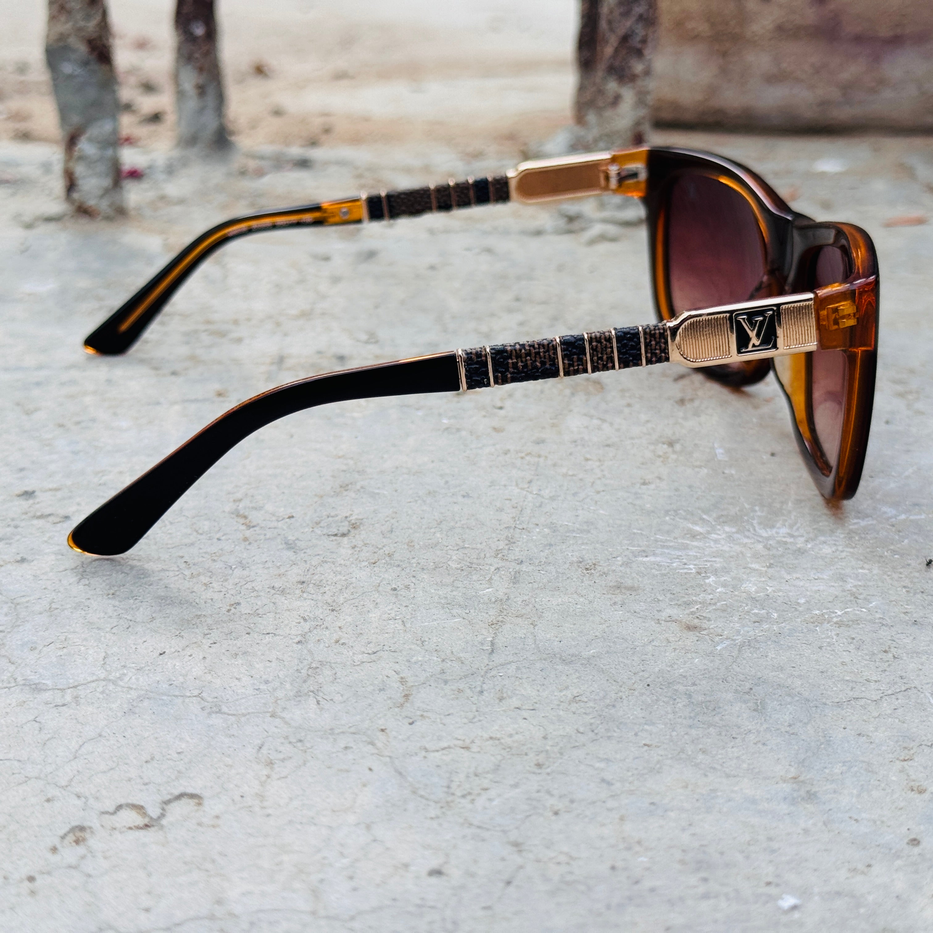 Louis Vuitton – 8035 - 55 –  Brown - Acetate - Sunglasses – Unisex - Premium