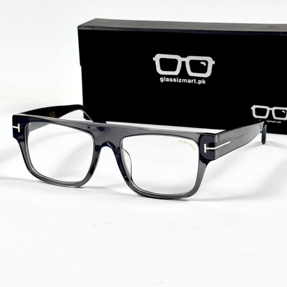 Tom Ford – 0907 – 55 – Grey –  Acetate - Optics – Unisex - Premium