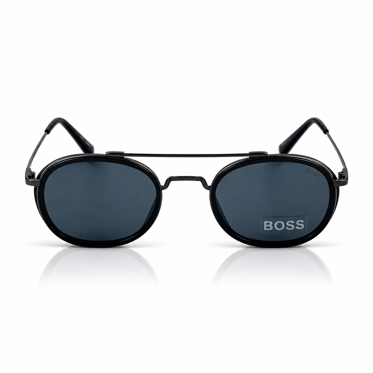Boss – P8604 – 48 – Black – Metal – Sunglasses – Unisex