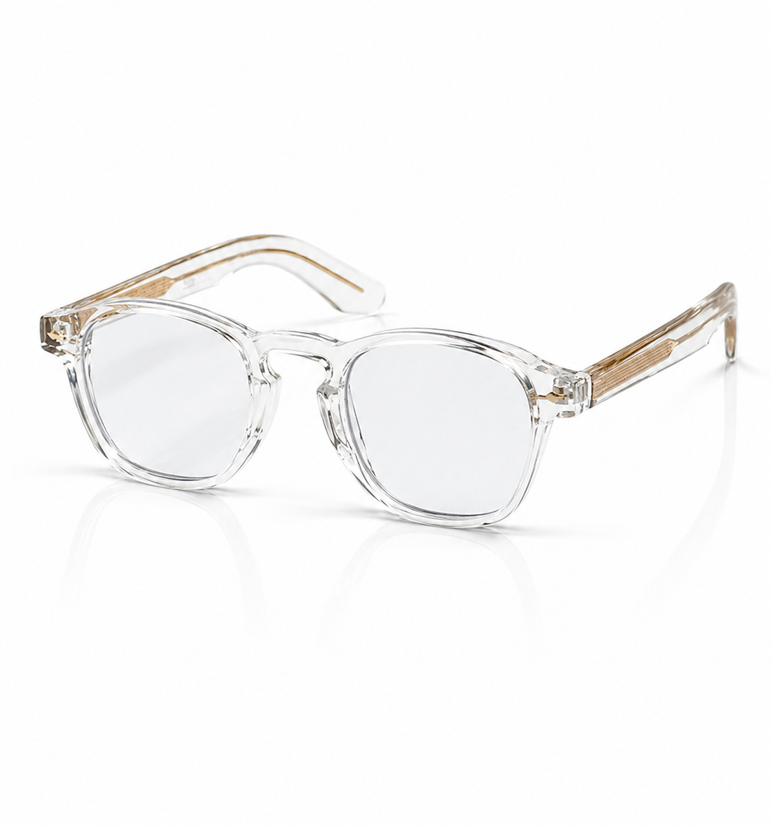 Moscot – 9823 – 47 – Transparent - Acetate - Optics – Unisex - Premium