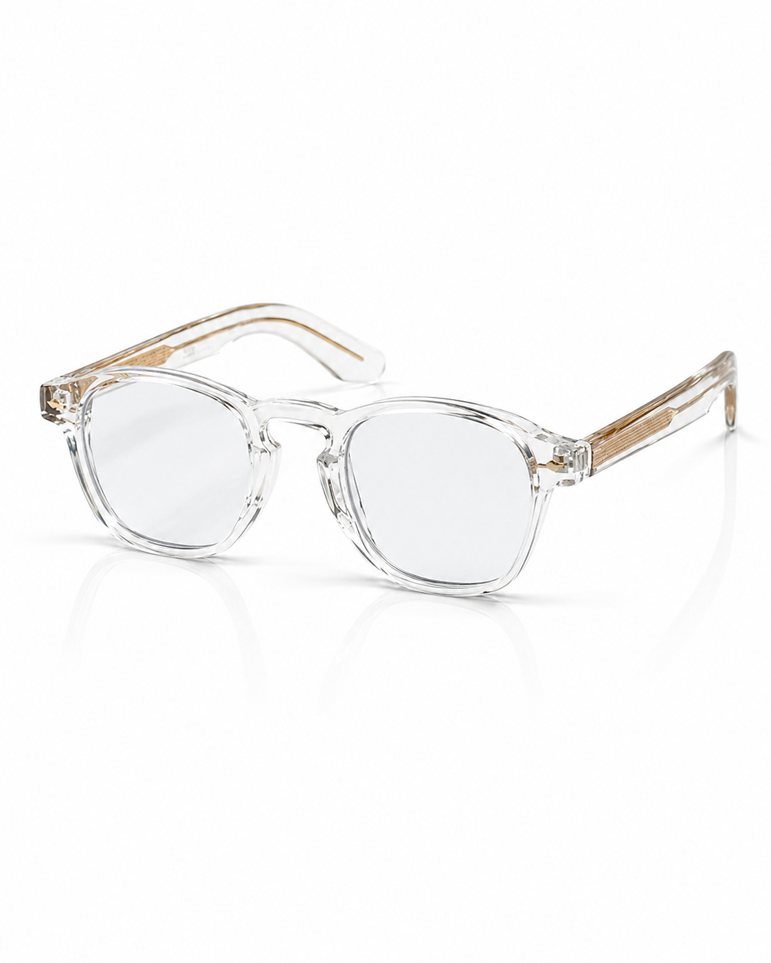 Moscot – 9823 – 47 – Transparent - Acetate - Optics – Unisex