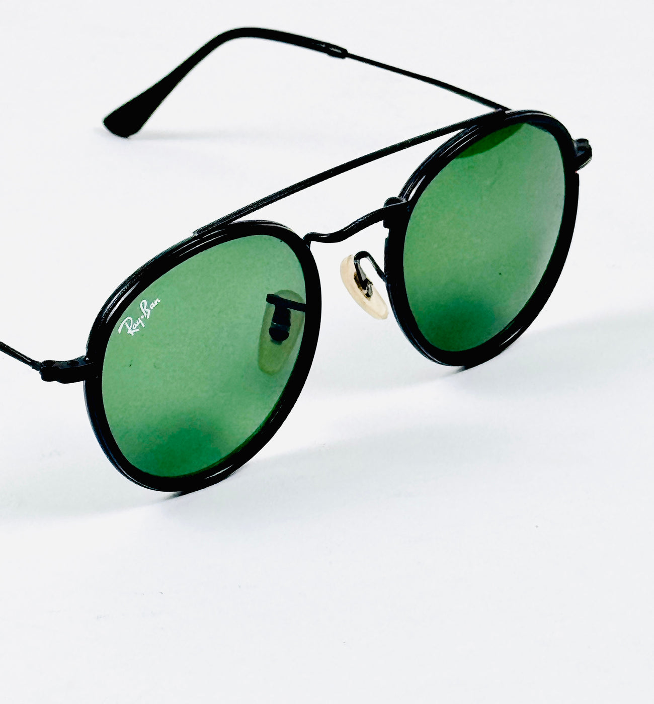 Ray Ban – 3647 – 51 – Black Green – Metal – Sunglasses – Unisex