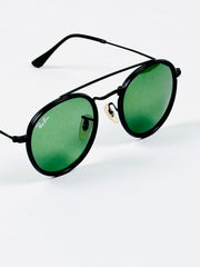 Ray Ban – 3647 – 51 – Black Green – Metal – Sunglasses – Unisex