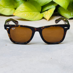 RayBan – 2140 – 54 – Tortoise Brown –  Acetate- Sunglasses – Unisex - Premium