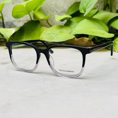 Dolce & Gabbana – 5153 – 55 – Black Transparent –  Acetate - Optics – Unisex - Premium