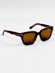 Tom Ford – 6027 - 52 – Tortoise Brown –  Acetate - Sunglasses – Unisex - Premium