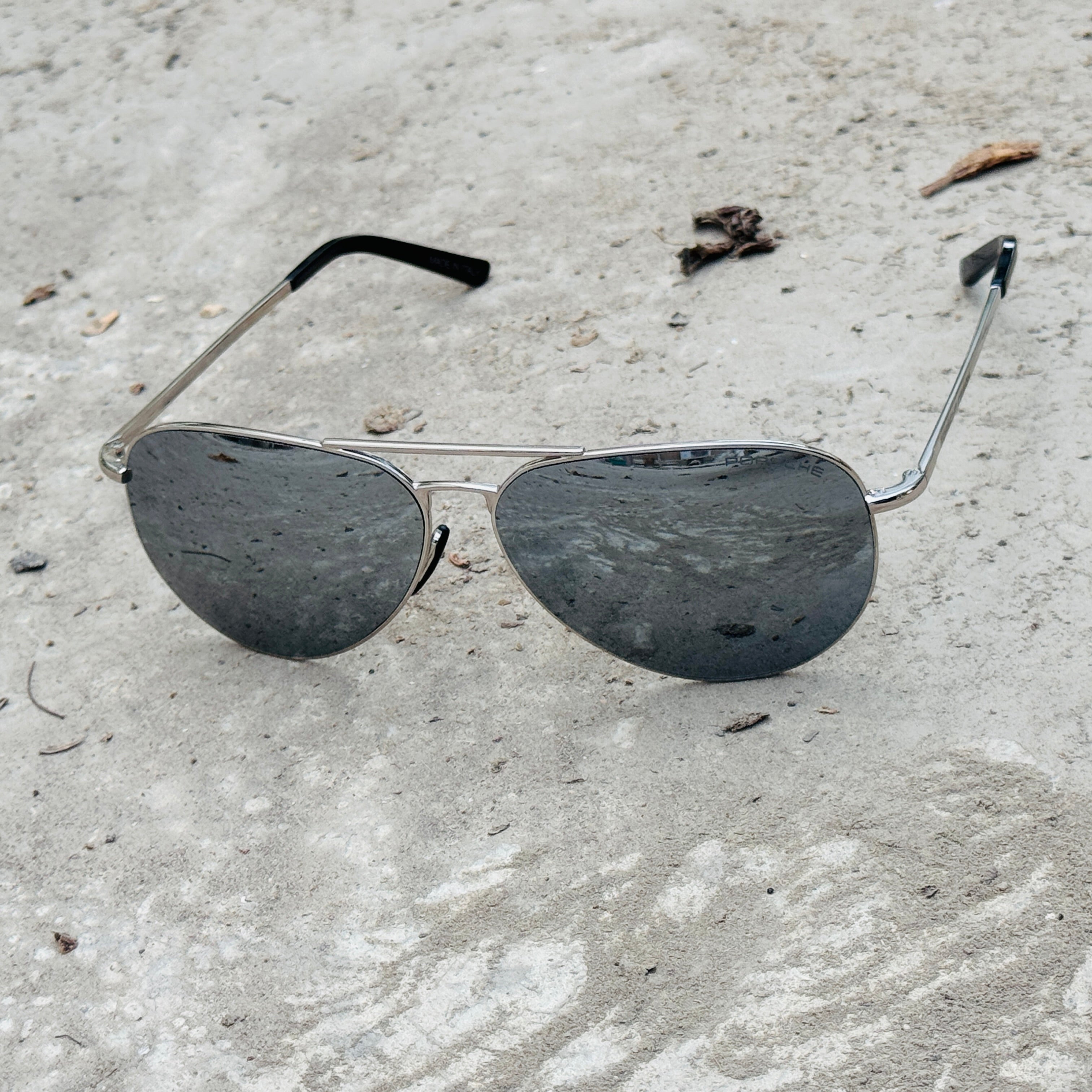 Porsche – 8508 - 60 –  Silver Mercury - Metal - Sunglasses – Unisex - Premium
