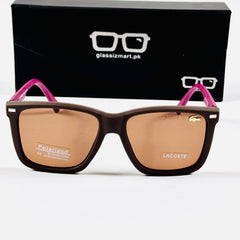 Lacoste – 3371 – 57 – Pink Brown – Acetate – Sunglasses – Unisex