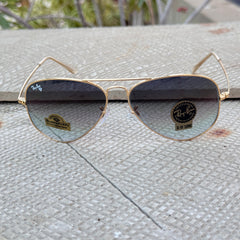 Rayban – 3035 – 62 – Golden Blue – Metal – Sunglasses – Unisex - Premium