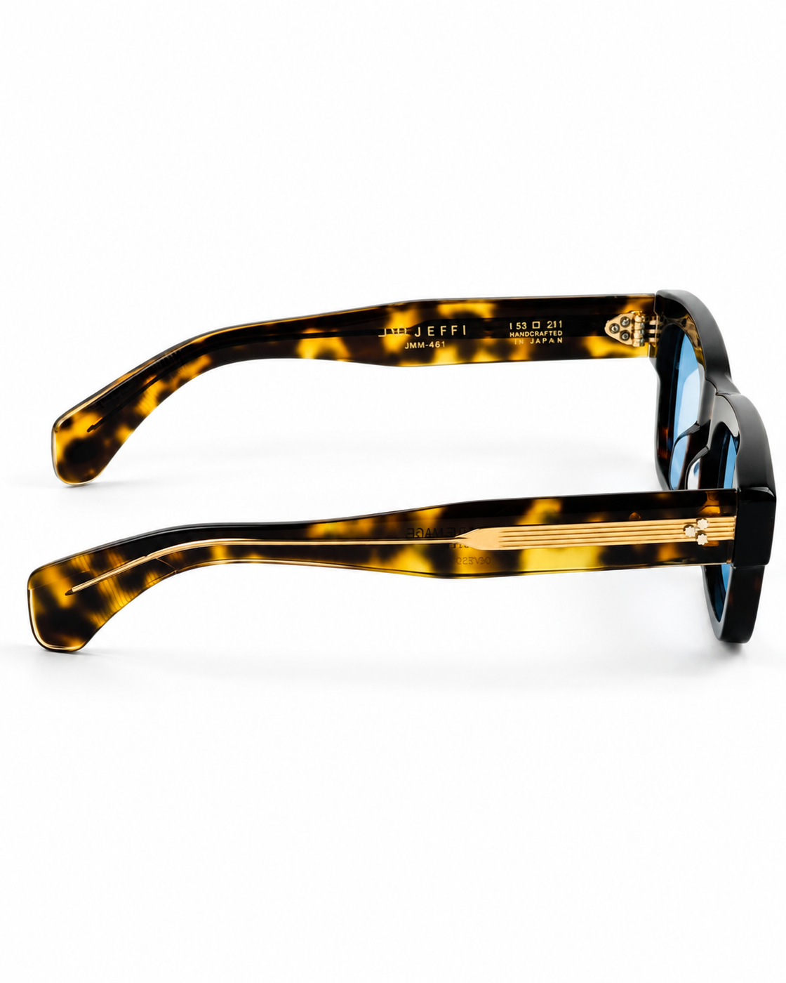 Jacques Marie Mage – JEFFI – 51 – Tortoise Blue – Acetate – Sunglasses – Unisex - Premium