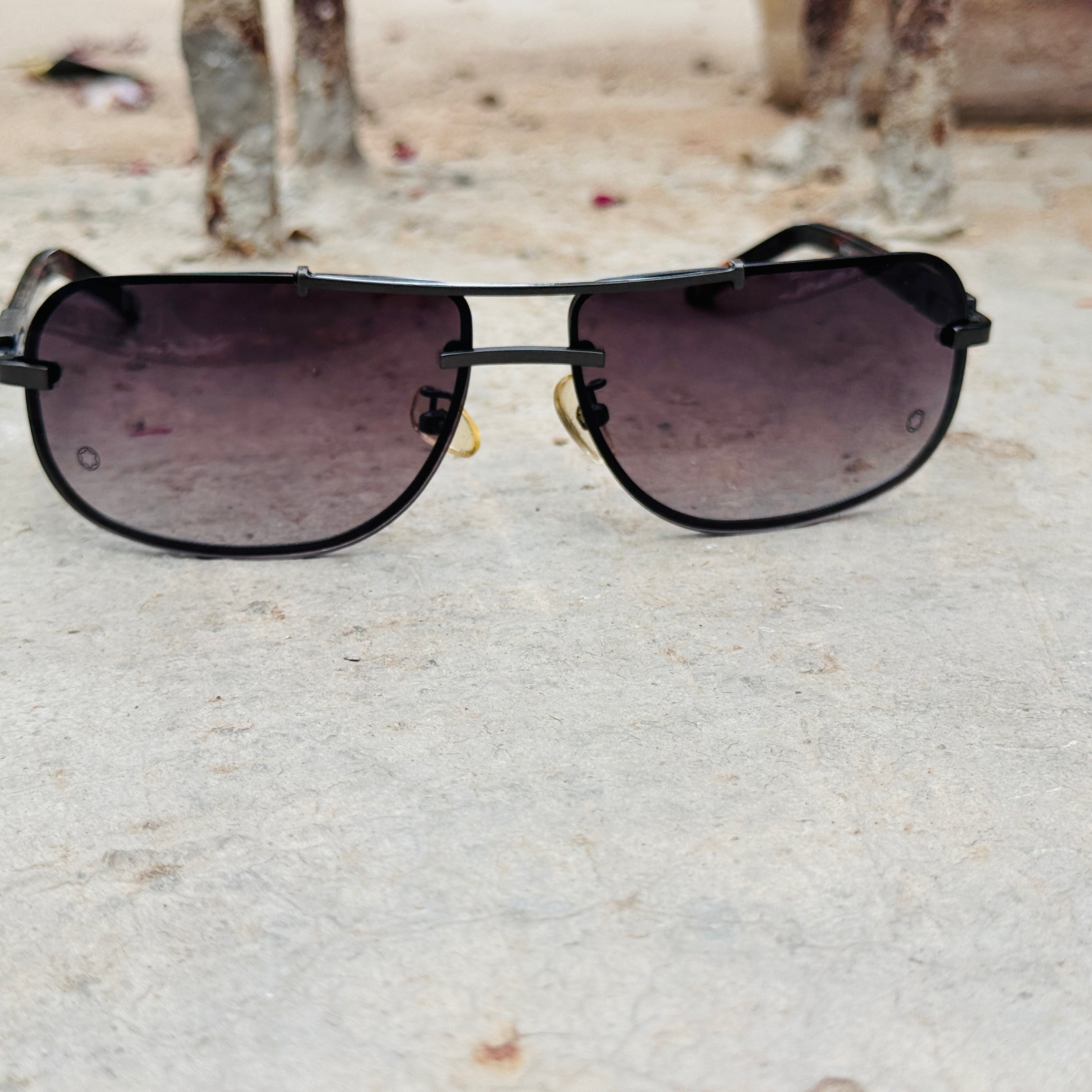 Mont Blanc – 273S - 64 – Tortoise - Acetate - Metal - Sunglasses – Unisex - Premium