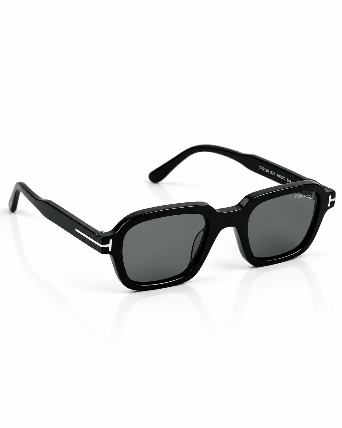 Tom Ford – 6123 - 48 – Black – Acetate - Sunglasses – Unisex - Premium