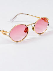 Miu Miu – SU52y - 55 – Golden Pink – Metal - Sunglasses – Ladies - Premium
