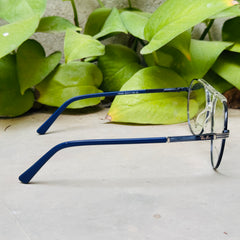 Rayban – 135306 – 52 – Silver Blue –  Metal - Optics – Unisex