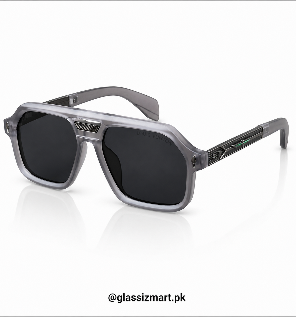 Jacques Marie Mage – 98408 – 58 – Grey Black – Acetate – Sunglasses – Unisex